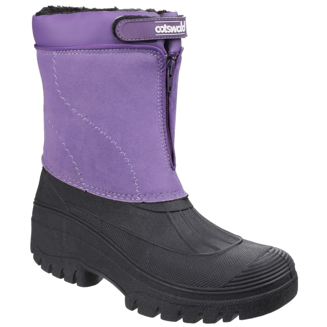 Cotswold Venture Waterproof Winter Boot Purple