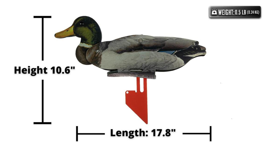 FUD Fold Up Decoy Mallard 6pk