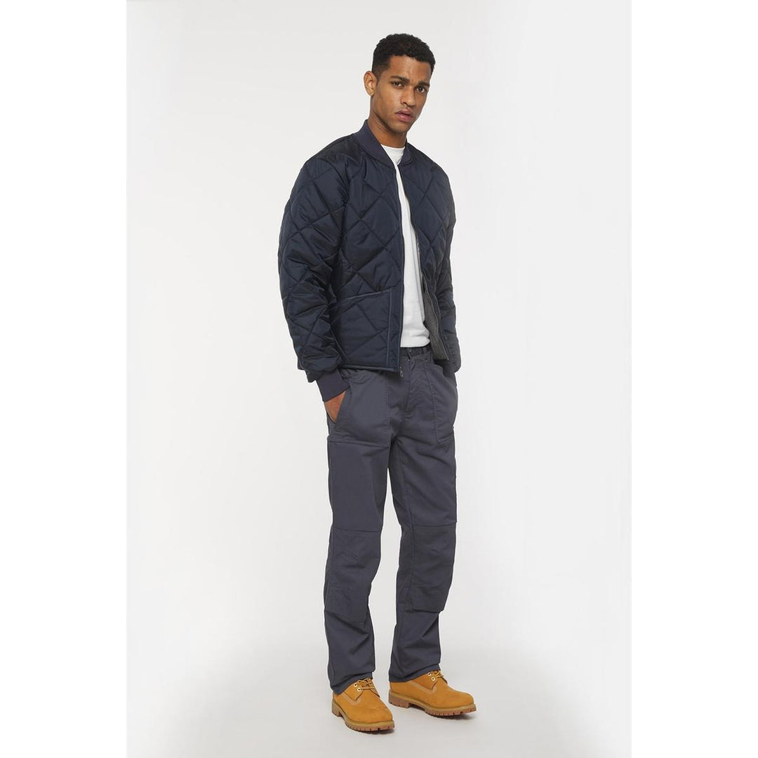 Dickies Diamond Quilted Nylon Jacket Dark Navy