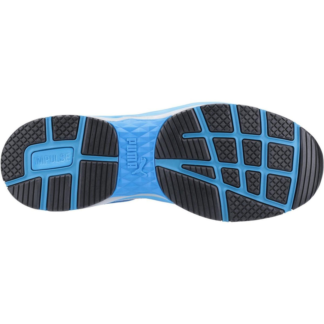 Puma Safety Xcite Low Toggle Safety Trainer Grey/Blue