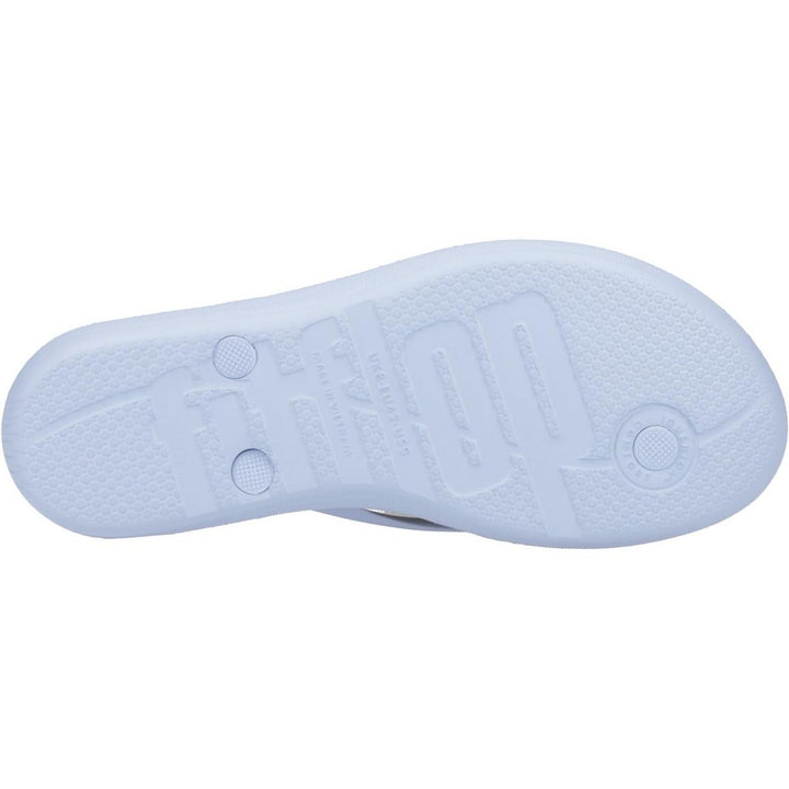 Fitflop iQushion Ergonomic Flip Flops Skywash Blue