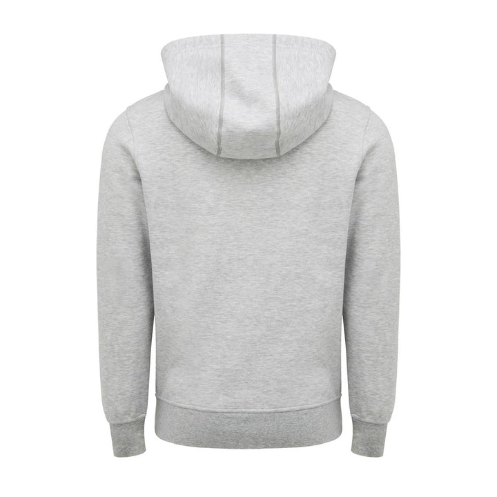 Hard Yakka Embossed Pullover Hoodie Light Grey Marle