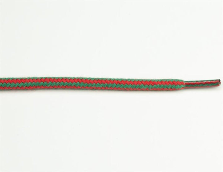 Dasco 140cm Cord Hiking Lace 6 Pack Red/Green