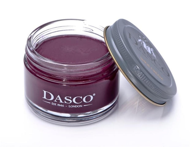 Dasco Bama Shoe Cream 50ml Jar Bordo