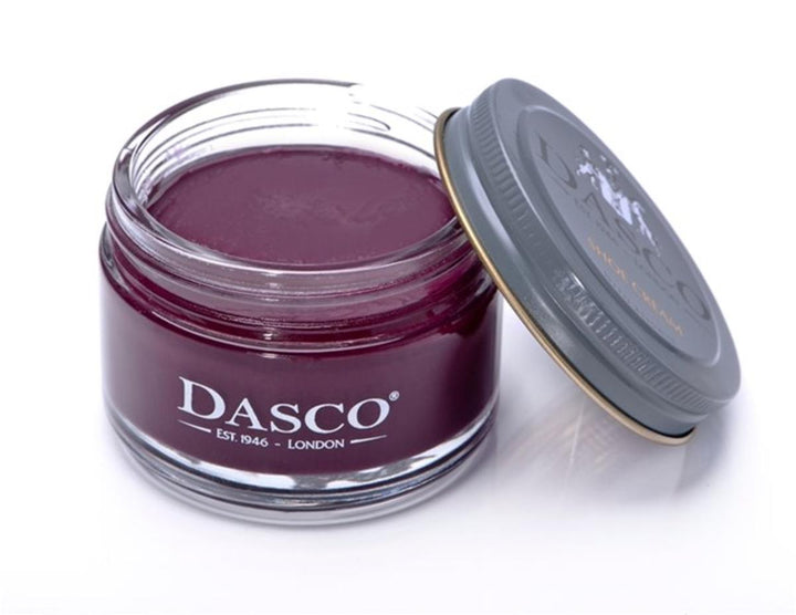 Dasco Bama Shoe Cream 50ml Jar Bordo – view 2