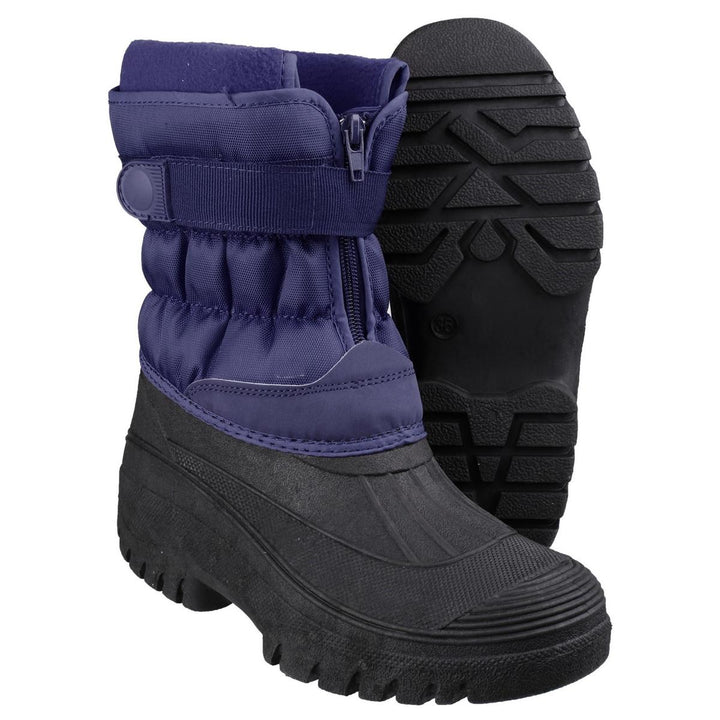 Cotswold Chase Touch Fastening and Zip up Winter Boot – view 2