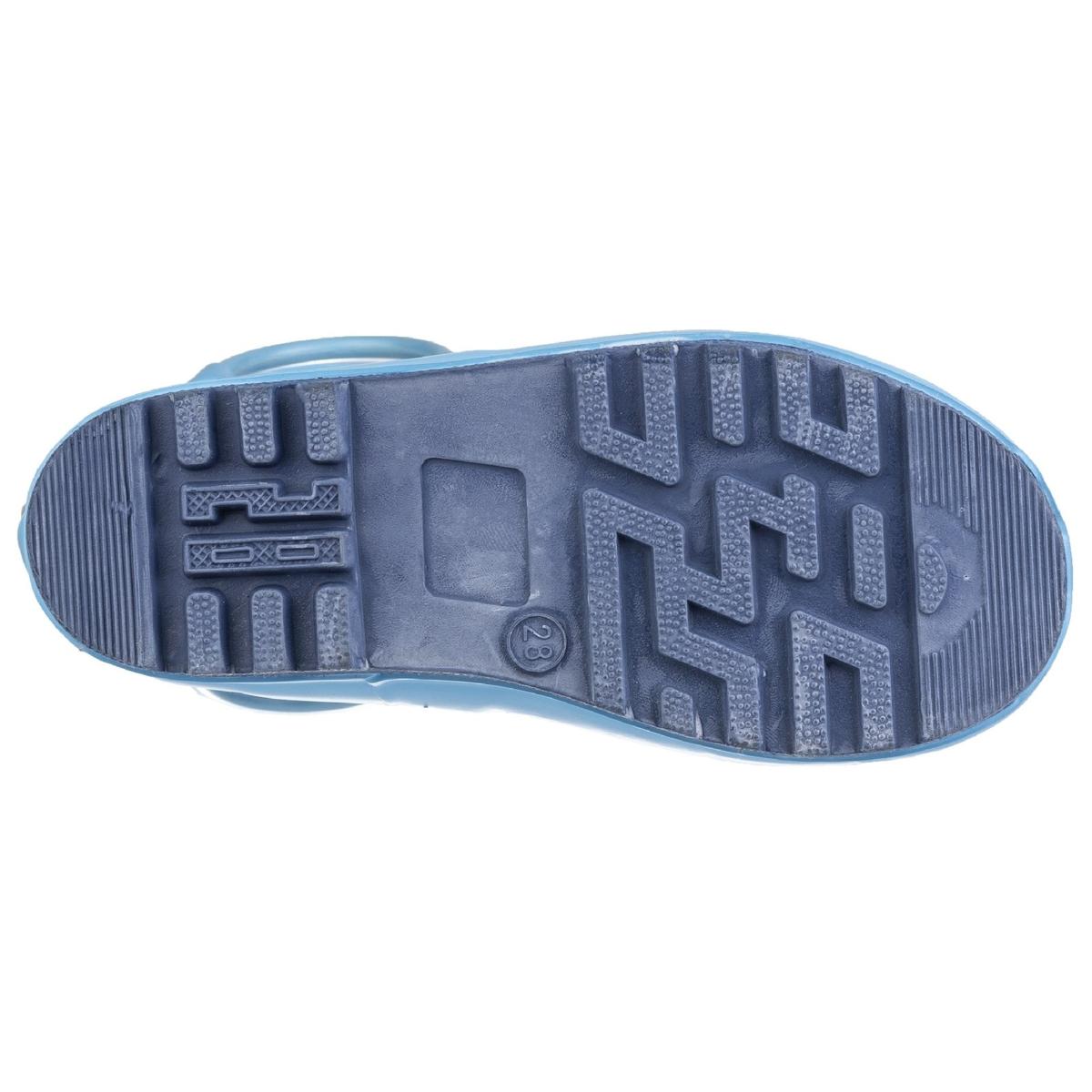 Cotswold Sprinkle Junior Wellington Boot Dark Blue & White BushWear