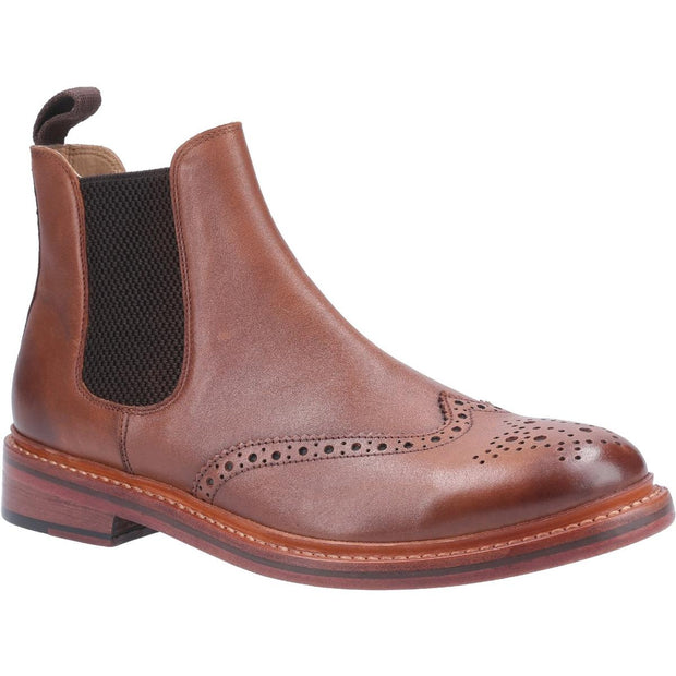 Cotswold Siddington Leather Goodyear Welt Boot Brown