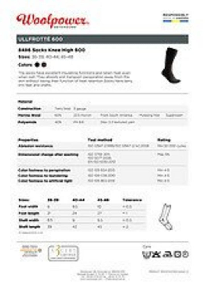 Woolpower Socks Knee-high 600
