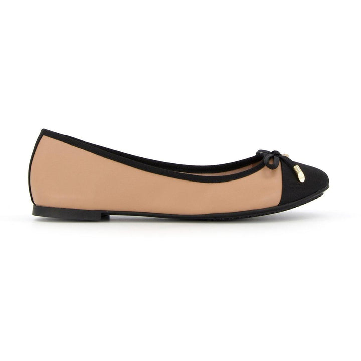 Dune Hartlyn Ballerina Shoes Camel