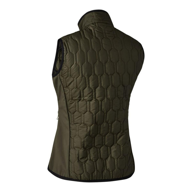 Deerhunter Lady Mossdale Quilted Waistcoat Forest Green