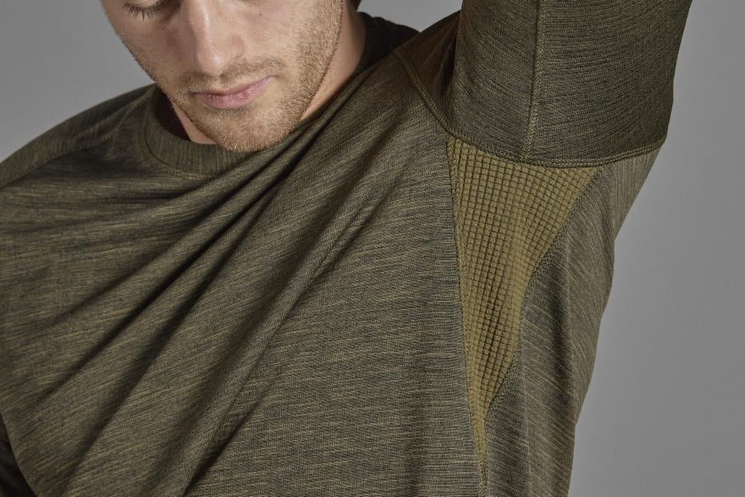 Seeland Active L/S T-shirt Pine green
