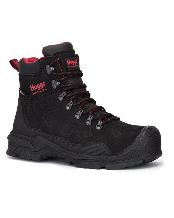 Hoggs of Fife Poseidon S3 Safety Lace-Up - Black Nubuck