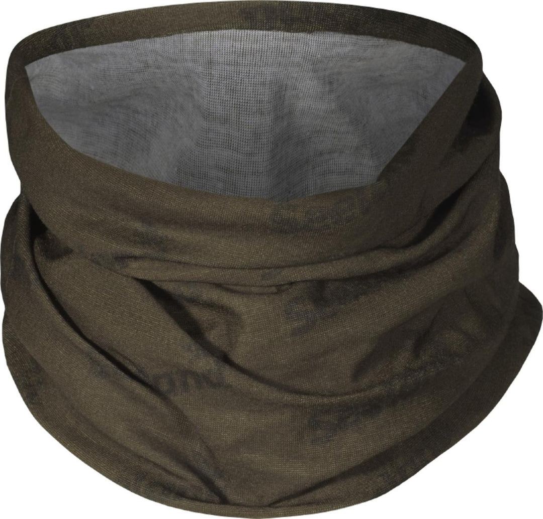 Seeland Neck gaiter 2-pack Pine green/InVis orange blaze