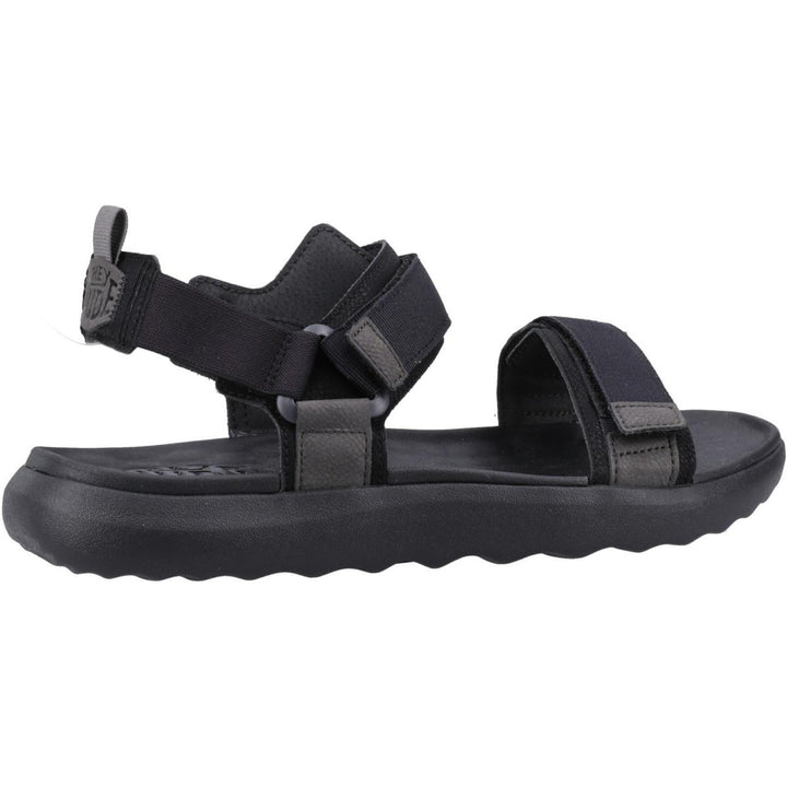 HEYDUDE Carson Sandal Black/Black