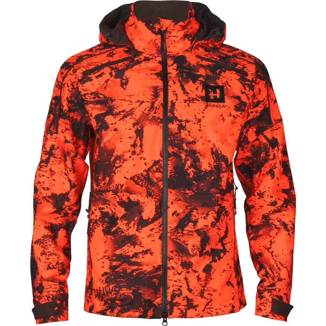 Harkila Wildboar Pro camo HWS jacket - AXIS MSP®Orange Blaze