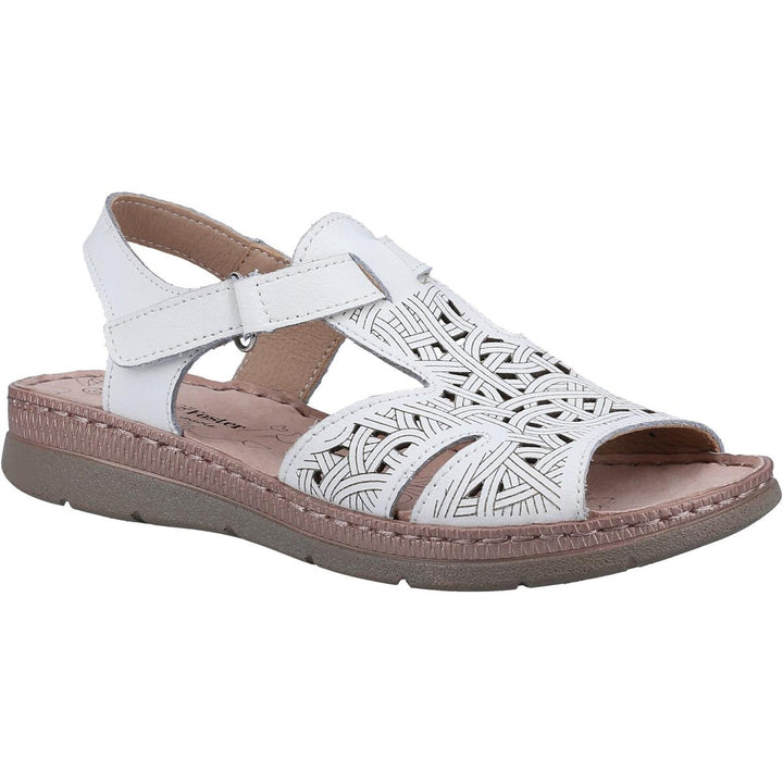 Fleet & Foster Ruth Sandal White