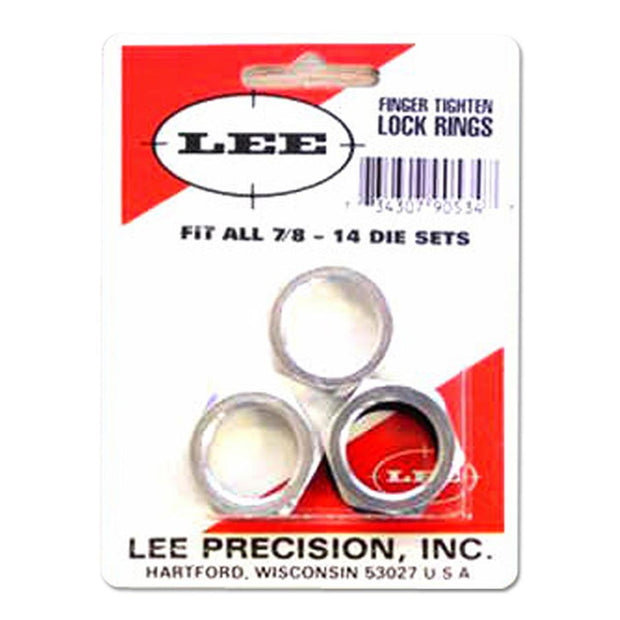 Lee Lee 7/8-14 Self Locking Ring 3pk