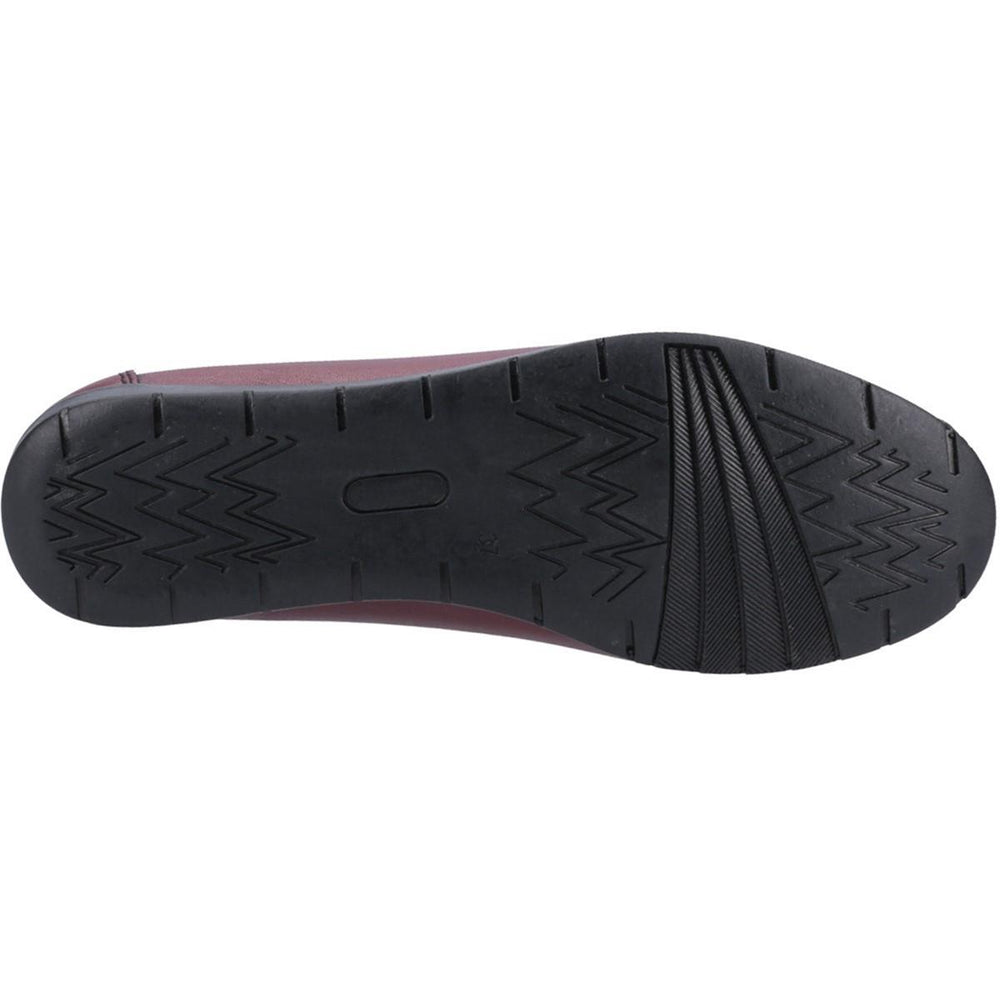 Fleet & Foster Tiggy Slip On Loafer Wine – view 2