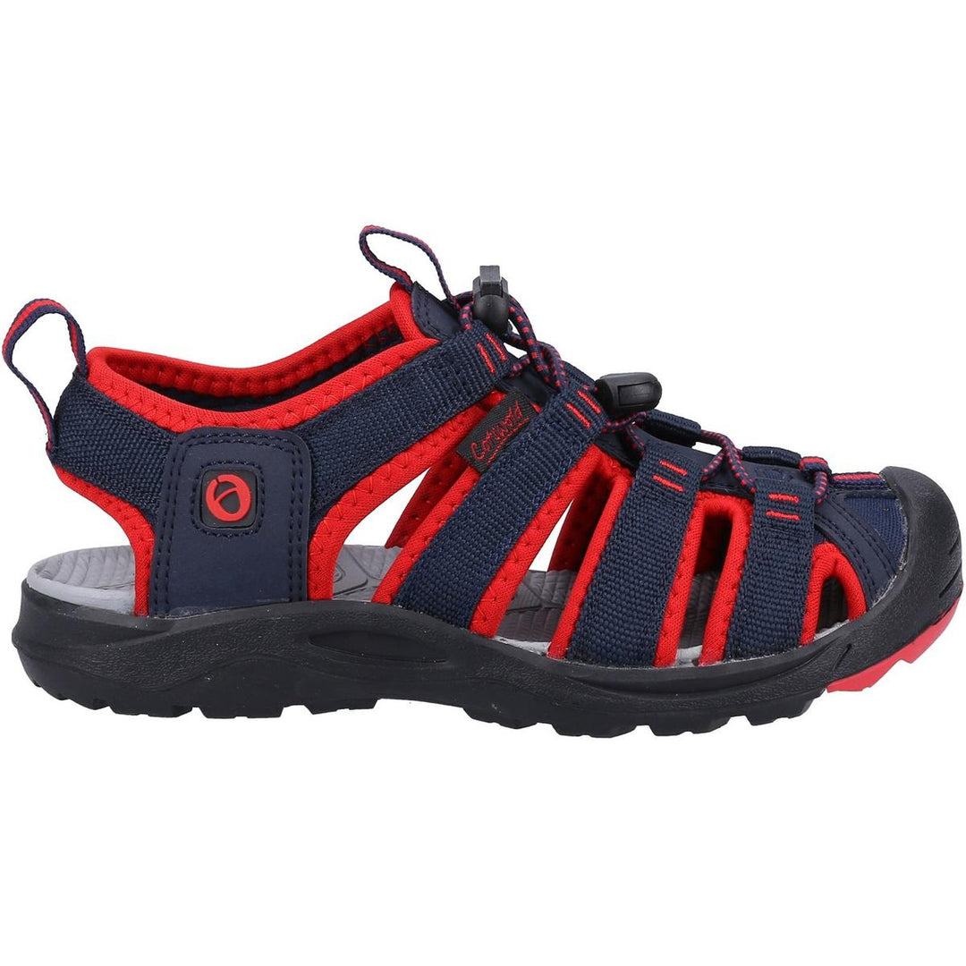 Cotswold Marshfield Recycled Sandal Navy/Red