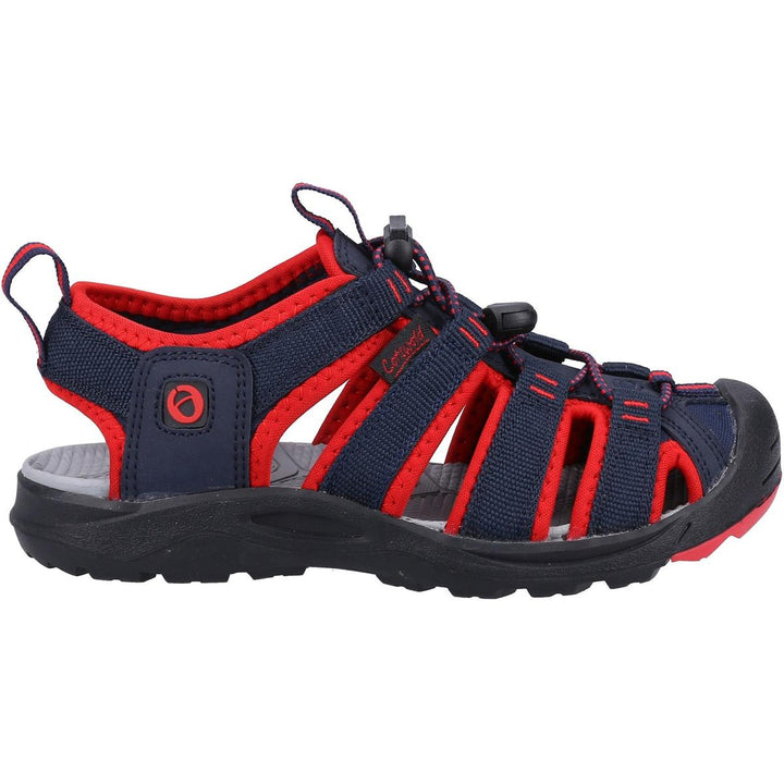 Cotswold Marshfield Recycled Sandal Navy/Red
