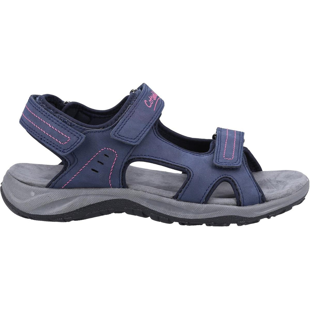 Cotswold Freshford Recycled Sandal Navy/Berry