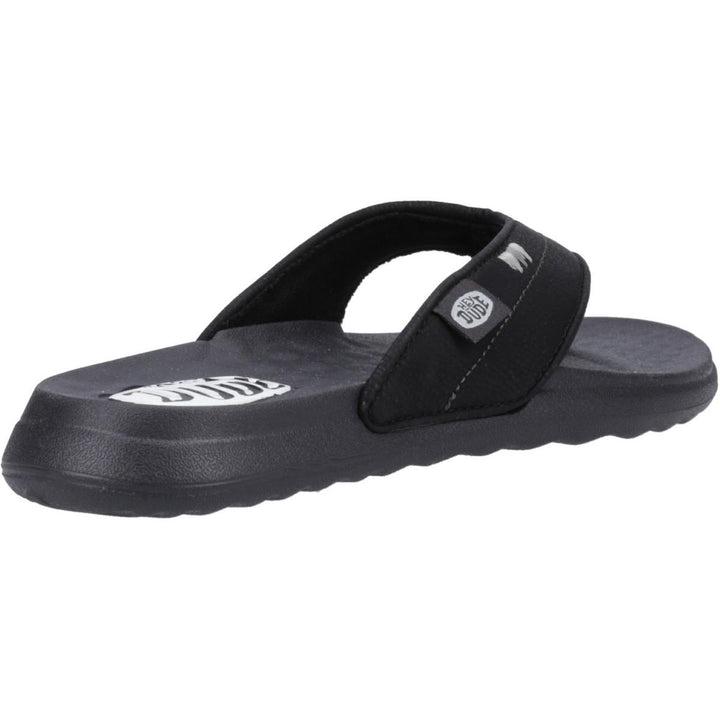 HEYDUDE Christi Flip Classic Sandal Black