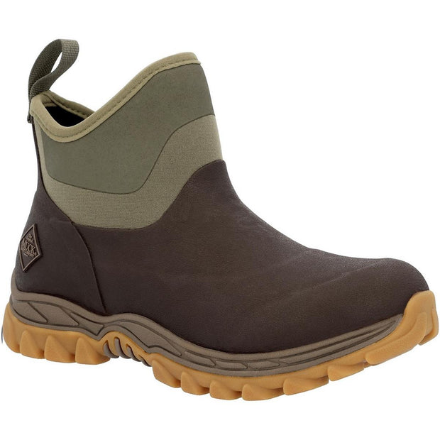 Muck Boots Arctic Sport II Ankle Boot Dark Brown/Olive