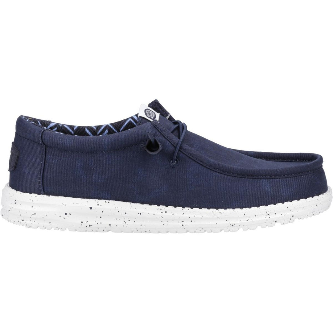 HEYDUDE Wally Canvas Shoe Navy