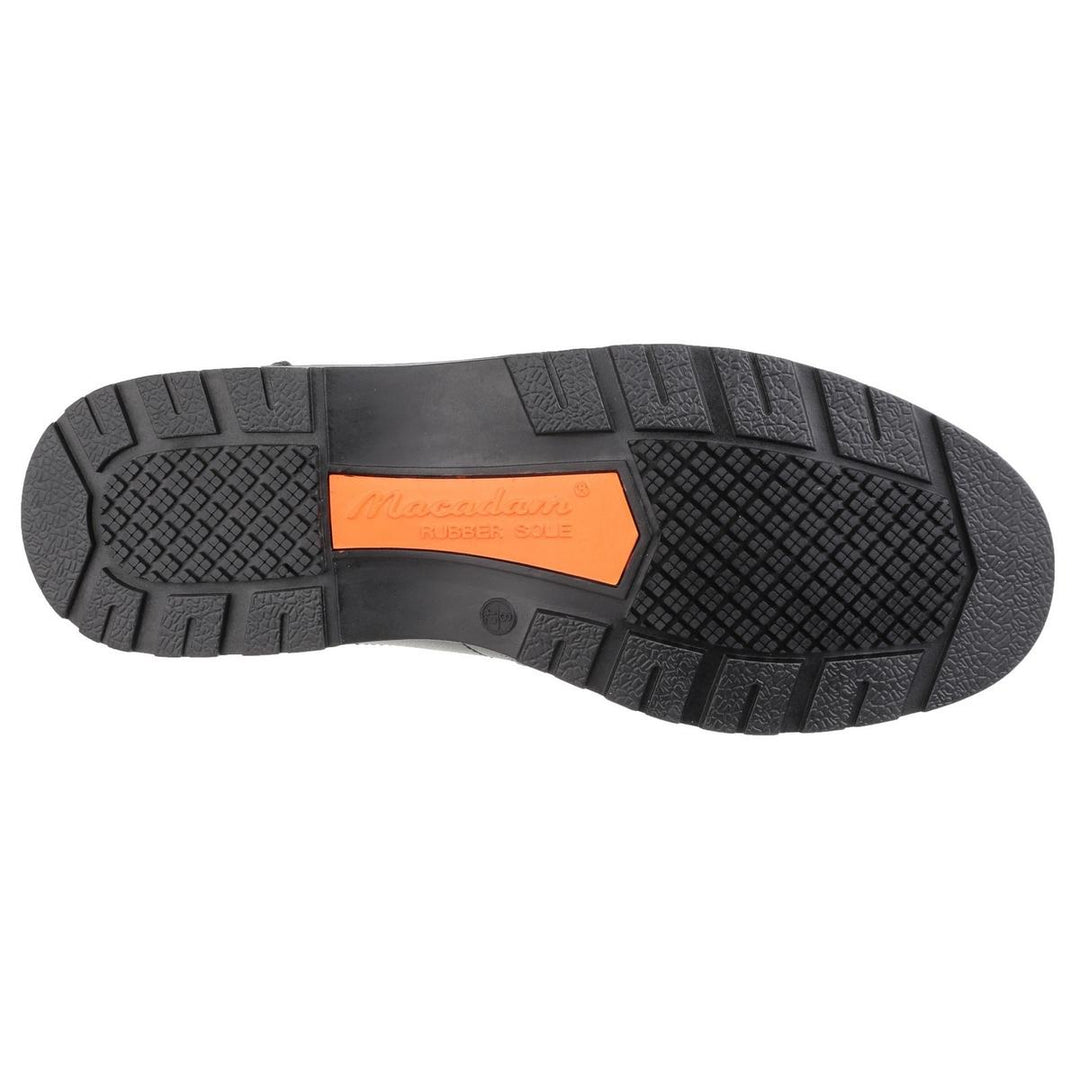 US Brass Raleigh Lace Four Eyelets Apron fronted Shoe Black