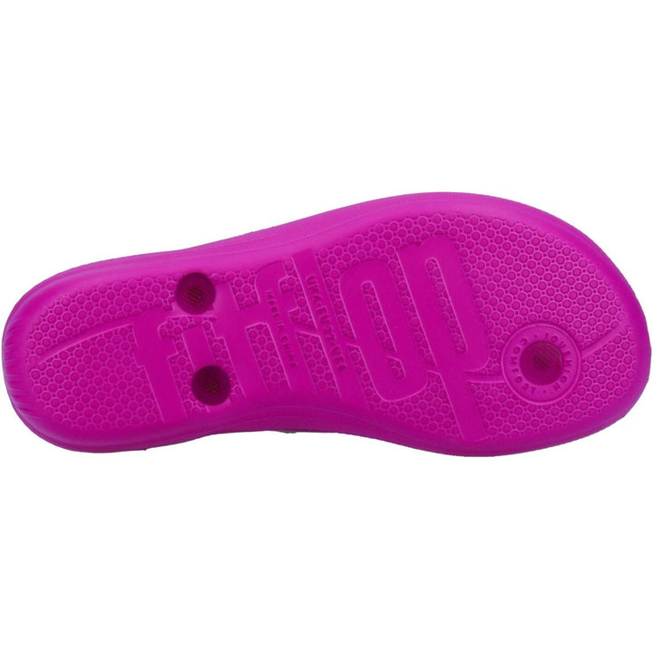 Fitflop iQUSHION Transparent Flip-Flops Miami Violet