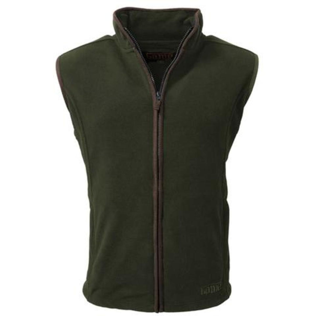 Game Technical Apparel Mens Game Stanton Fleece Gilet - Green