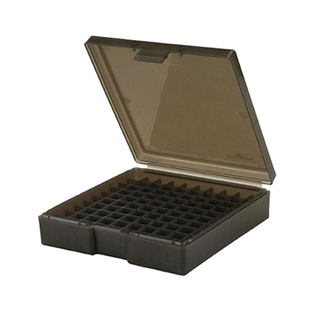 Frankford Frankford Arsenal Hinge Top Ammo Box 1008 10mm-45 ACP 100 Rnd Grey