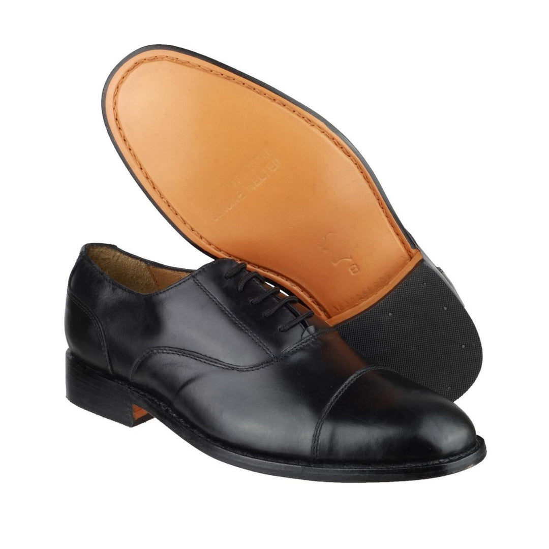 Amblers James Leather Soled Oxford Dress Shoe Black
