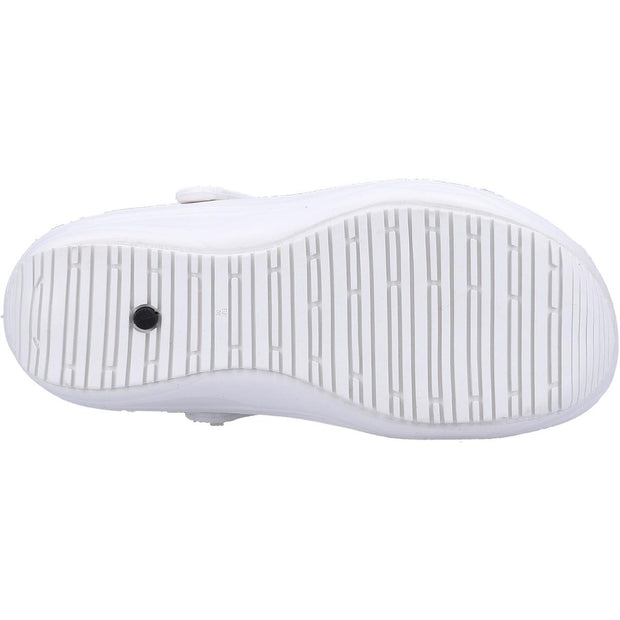 Safety Jogger Smooth OB Slip Resistant Occupational Clog White