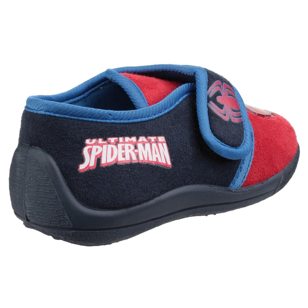 Cortina Spiderman Touch Fastening Slipper Red/Navy
