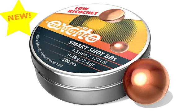H&N Excite Smart Shot BBs .177 4.5mm Tin of 500