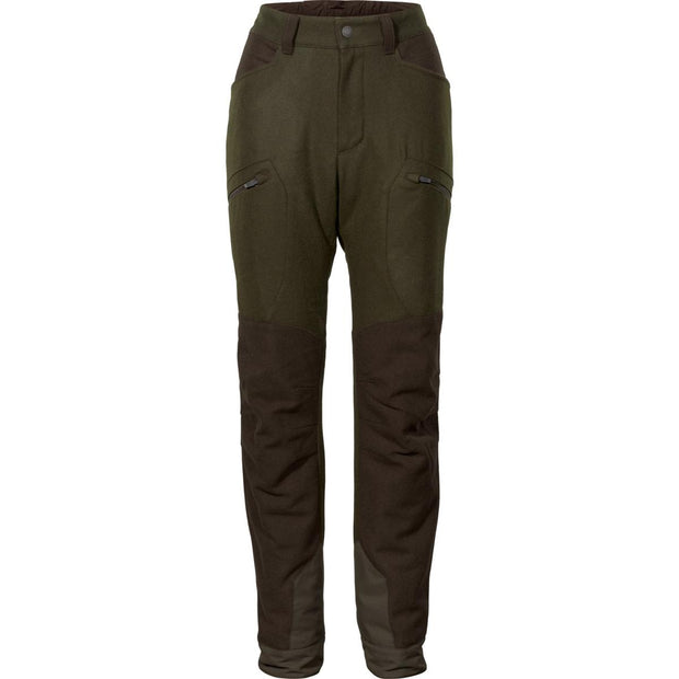 Harkila Metso Winter trousers Women Willow green/Shadow brown