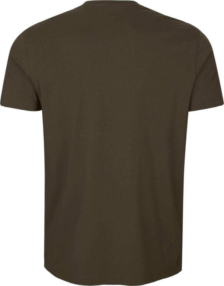 Harkila Härkila graphic t-shirt 2-pack Willow green/Burgundy