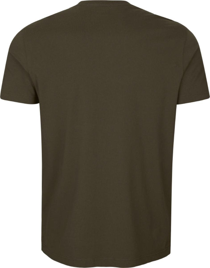 Harkila Härkila graphic t-shirt 2-pack Willow green/Burgundy