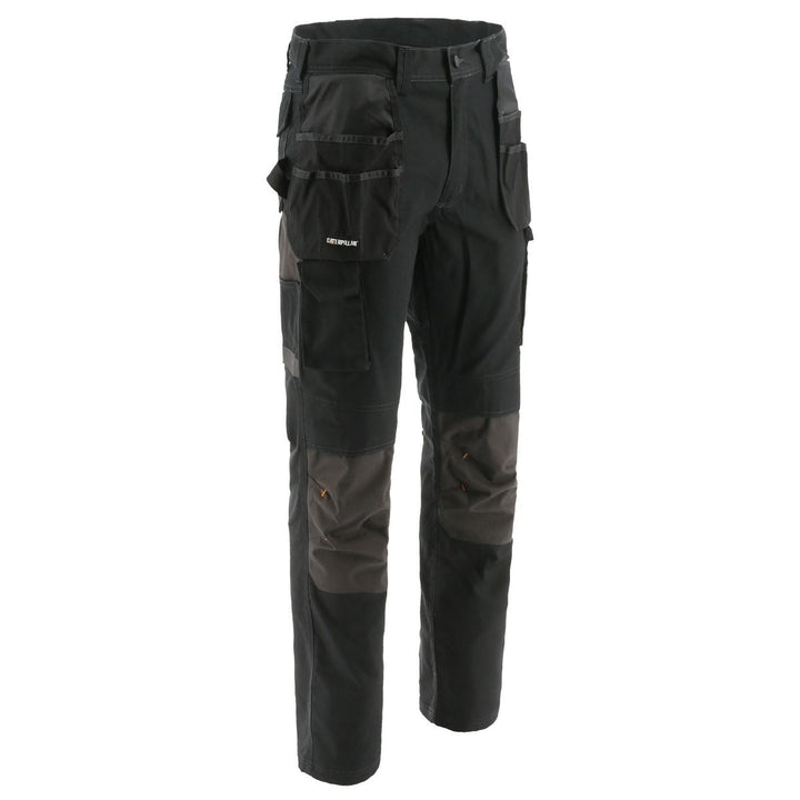 Caterpillar Essentials Knee Pocket Work Trouser Black, 32" Leg