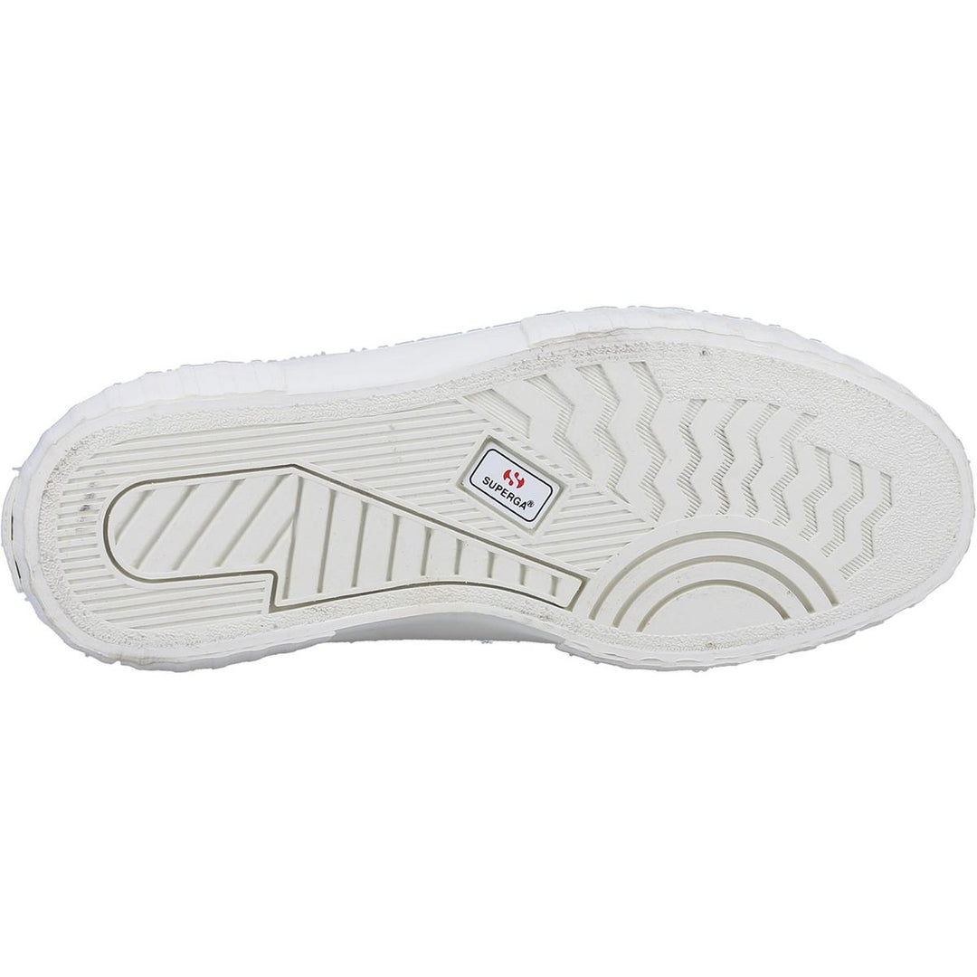 Superga 2631 Calfhair Details Trainer White Avorio/Leopard S – view 2