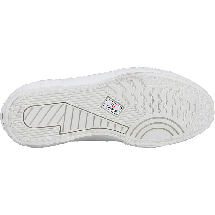 Superga 2631 Calfhair Details Trainer White Avorio/Leopard S – view 2