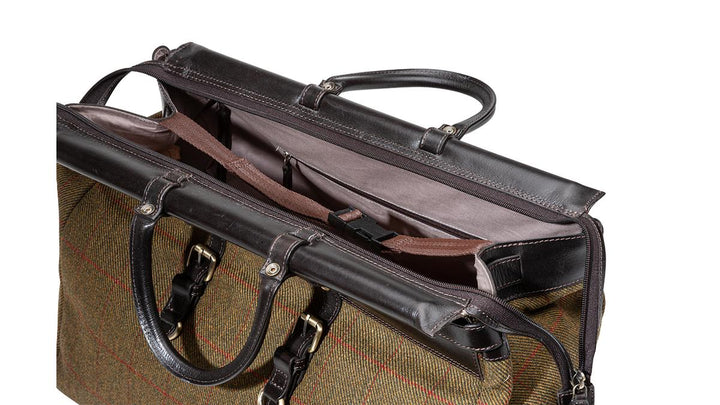 Parker-Hale Hambledon Tweed Weekender Bag Holdall
