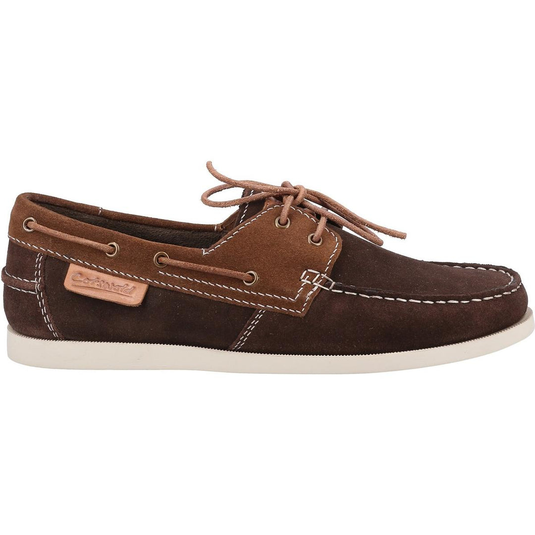Cotswold Mitcheldean Boat Shoe Chocolate