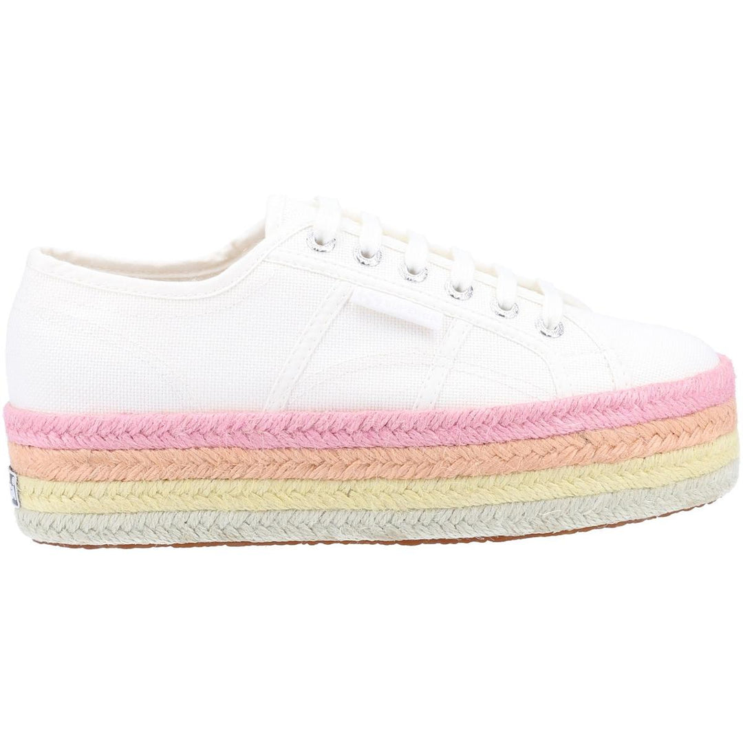 Superga 2790 Multicolor Rope Shoe White/Candy Multicolour