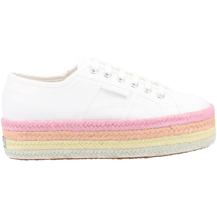 Superga 2790 Multicolor Rope Shoe White/Candy Multicolour
