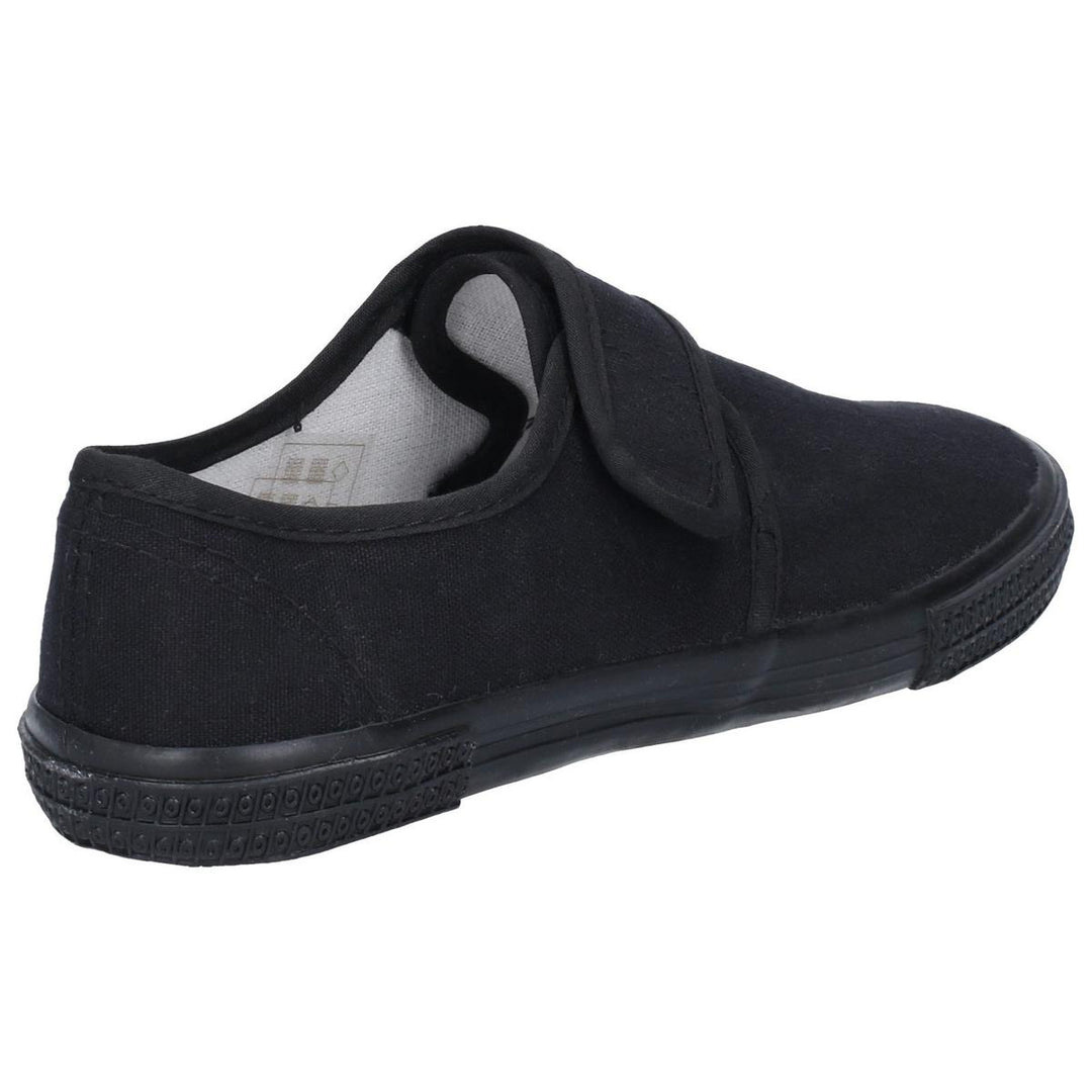 Mirak Childrens Plimsolls Touch Fastening Black