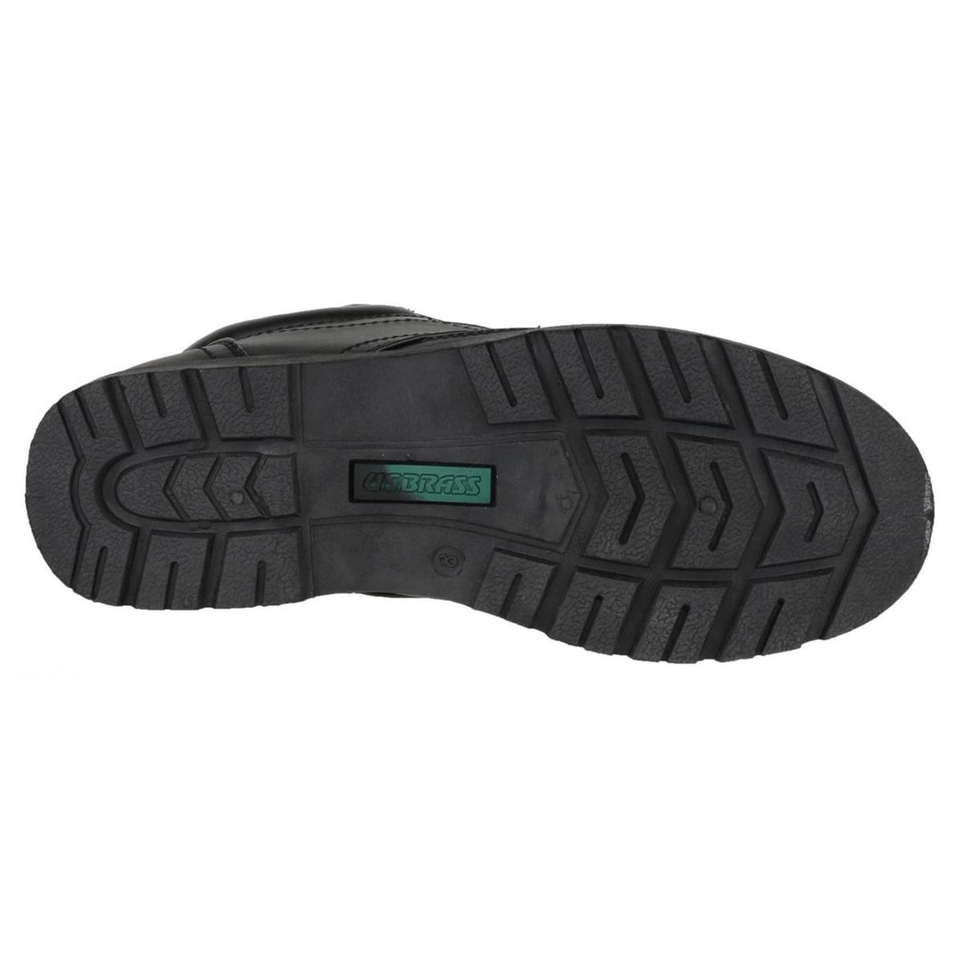 Miscellaneous Other US Brass Stubby 2 Boys Back to School Lace Up Shoe Black