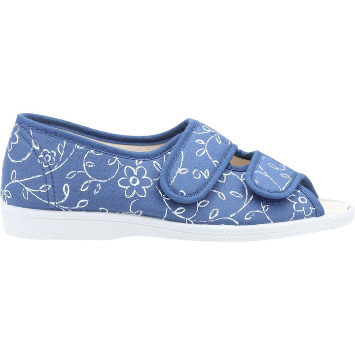 Mirak Molly Canvas Sandal Blue